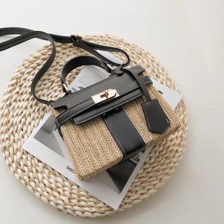 summer straw bag 4色