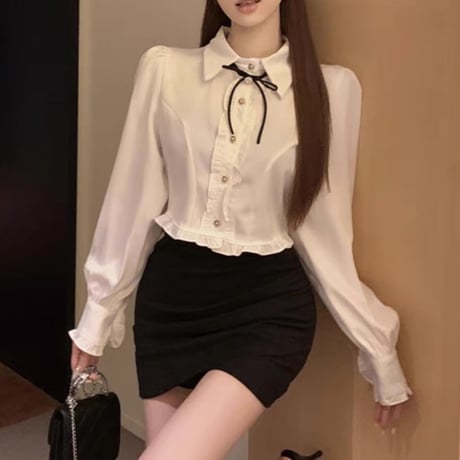 girly ribbon tops