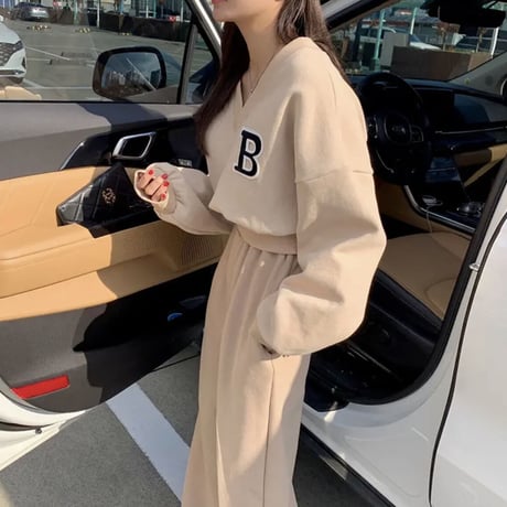 Bロゴ スウェットセットアップ3色