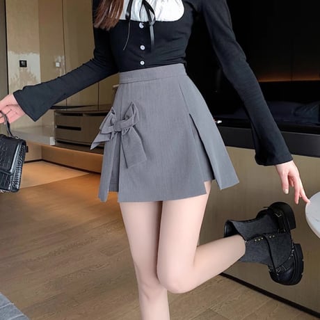 リボンキュロット 2色