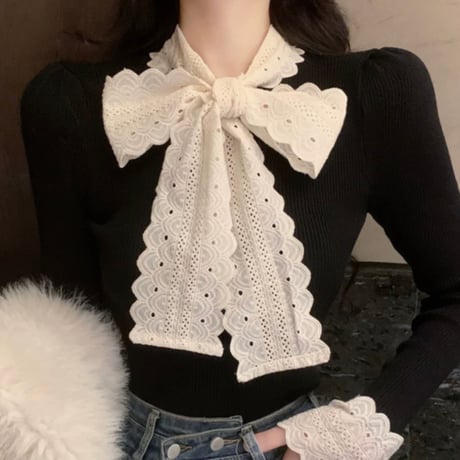 classical retro ribbon tops