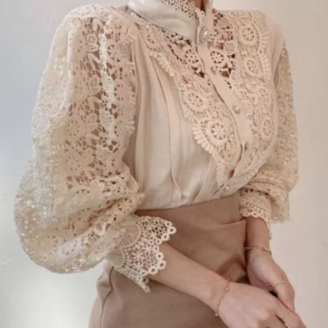 crochet design tops 3色