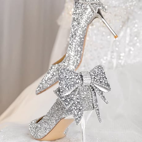 kira kira gorgeous ribbon pumps