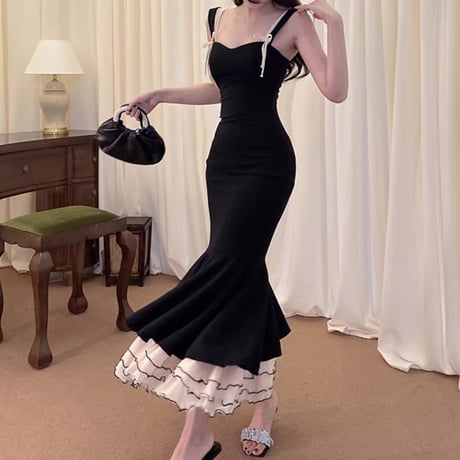 mellow frill long op