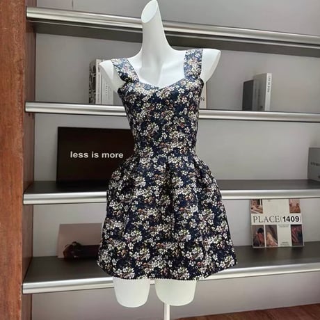 Floral Fit & Flare Mini Dress