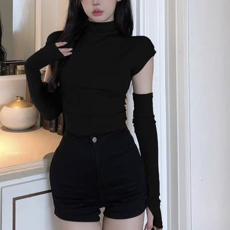 arm cover nosleeve tops 3色