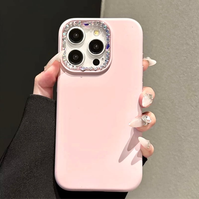 iPhone5 5S ビジュー ケース iPhone5 5S ビジュー ケース ビジュー付きiPhone case 5色 | ecrea