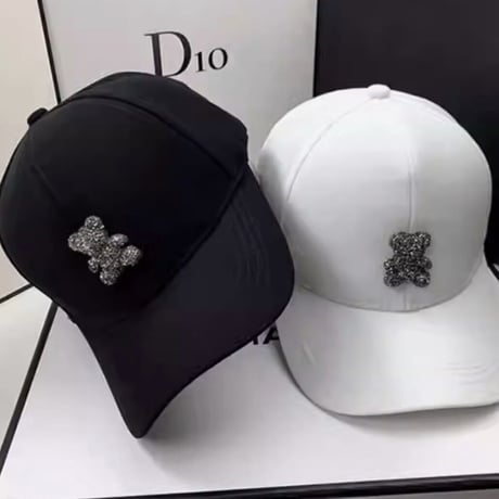 kira kira bear cap 2色
