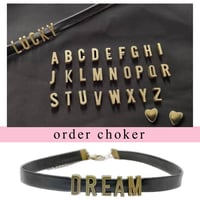 order choker 2色