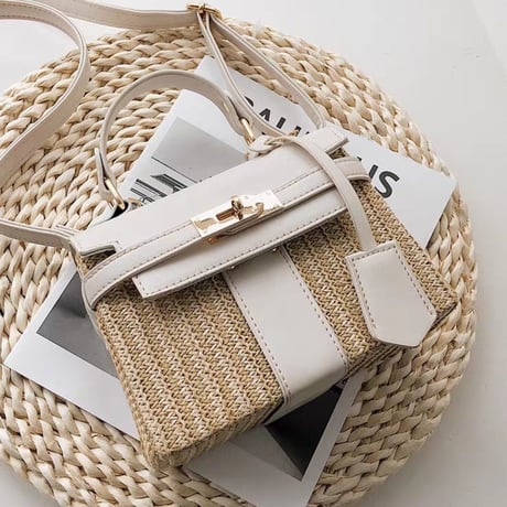 summer straw bag 4色