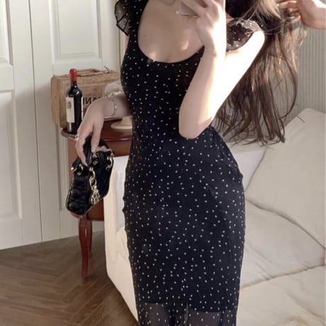 シアードットロングワンピ