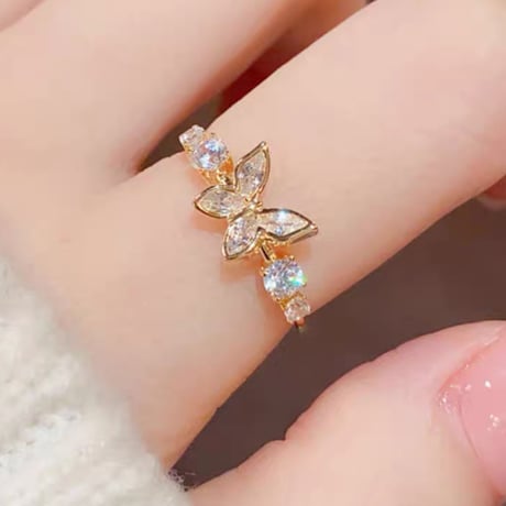 butterfly simple ring