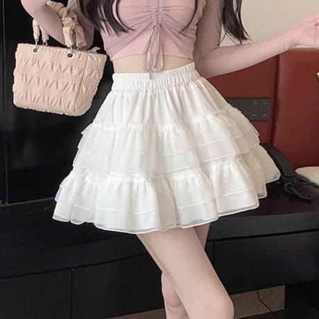 chuchu flare skirt 2色