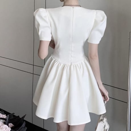 デコルテベルトミニワンピ2色