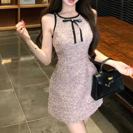 黒崎るりか様ご着用♡Feminine ribbon dress