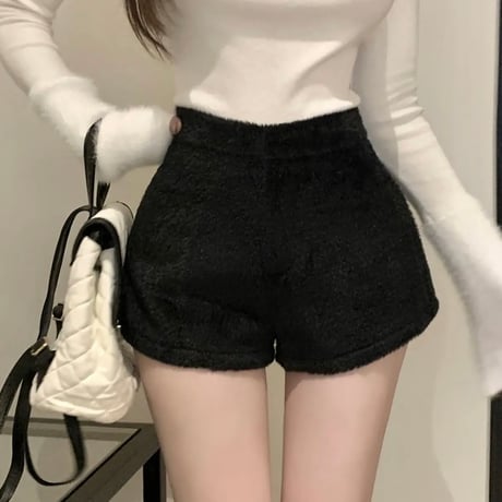 ふわふわショートパンツ2色