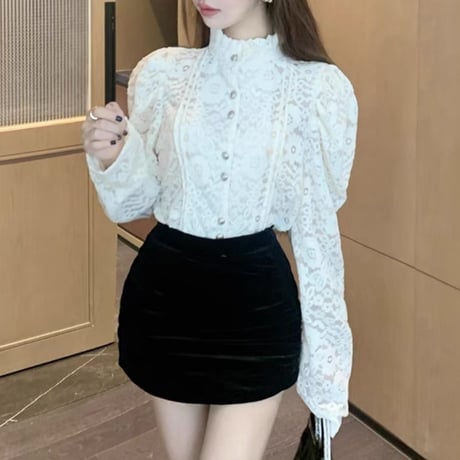lace design tops