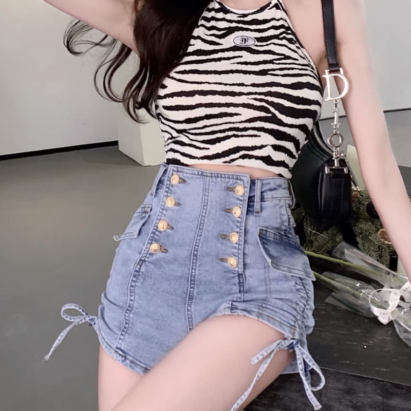 リボンプルオーバー＋リボンショートパンツ サイドリボンショートパンツ3色 | ecrea