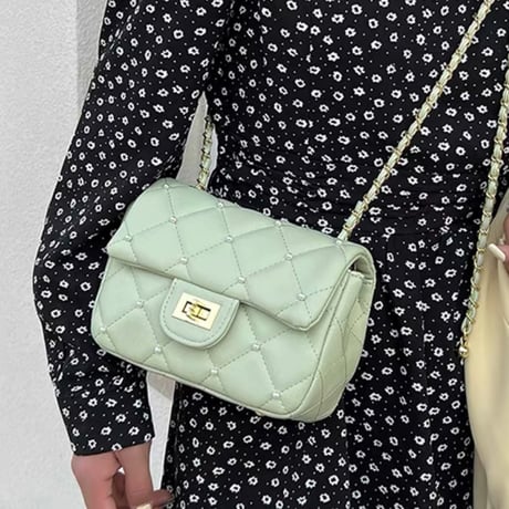 パール付きショルダーbag