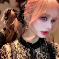 ヴァニラ様ご着用♡ふわふわシフォンバナナクリップ 4色