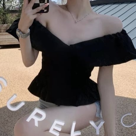 puff off shoulder tops
