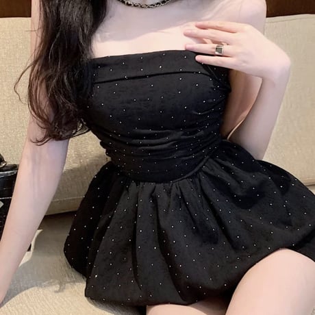結城里華様♡Miyu様ご着用♡ベアペプラムトップス