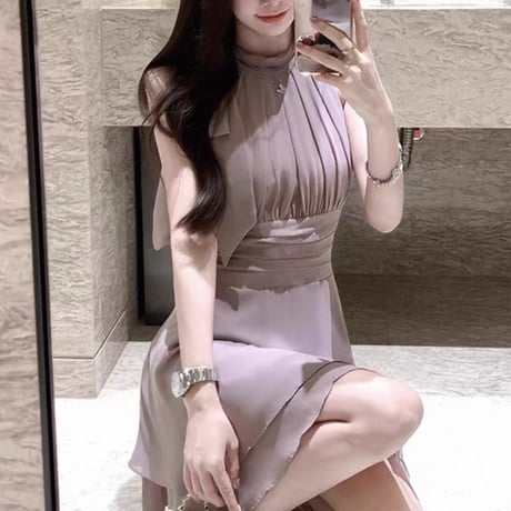Airy Ribbon Grace Dress