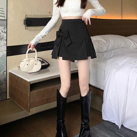 リボンキュロット 2色