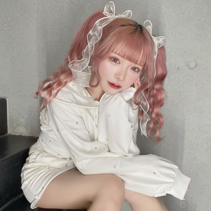 ぴょん様♡黒崎るりか様ご着用♡キラキラドットパーカーセットアップ2  