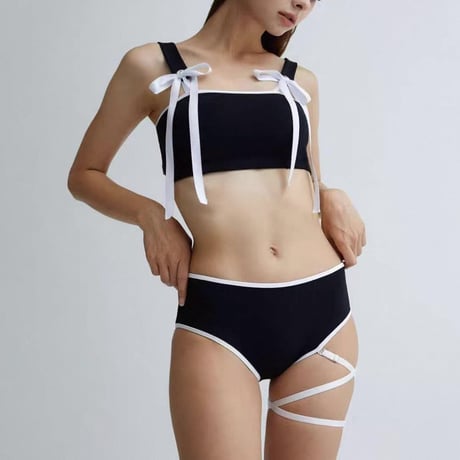 Ribbon Harness Bikini 2色