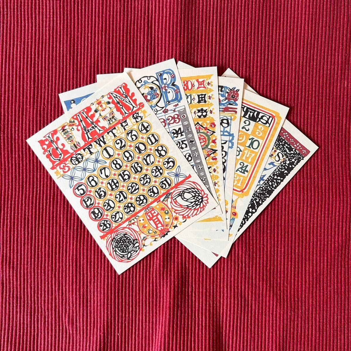 2025年 芹沢銈介卓上カレンダー(11個以上はこちら) | 静岡市立 2025年 芹沢銈介卓上カレンダー(11個以上はこちら) | 静岡市立