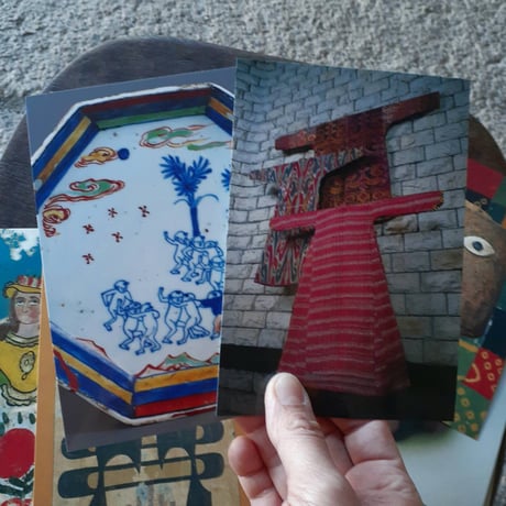 『芹沢銈介 もう一つの創造 ー海外篇ー』第67回展 絵はがきセット
