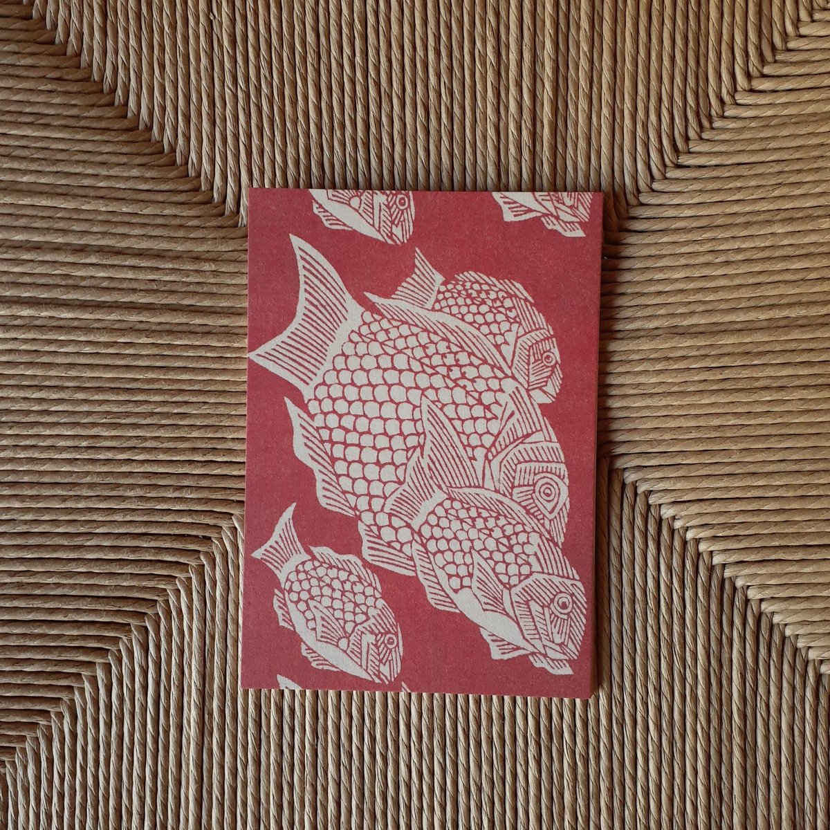 希少！【芹沢銈介】額絵35cm✖️47cm 鯨車 鯛車