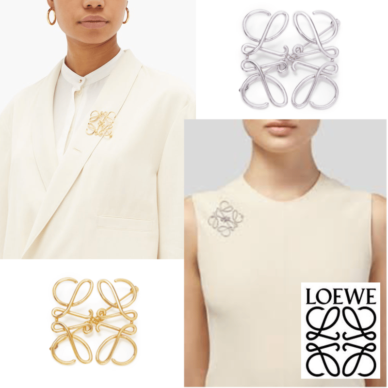 LOEWE_Anagram brooch ロエベ アナグラムブローチ | Charlie's