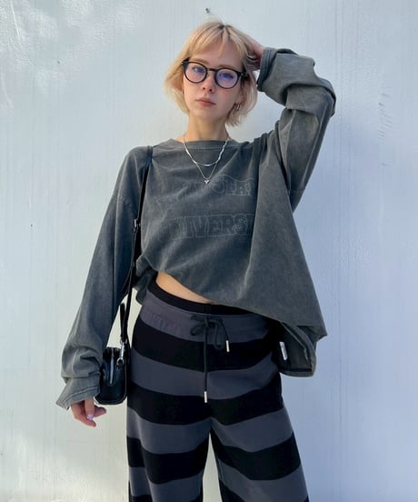 Wide LS Tee'Pigment'#671359
