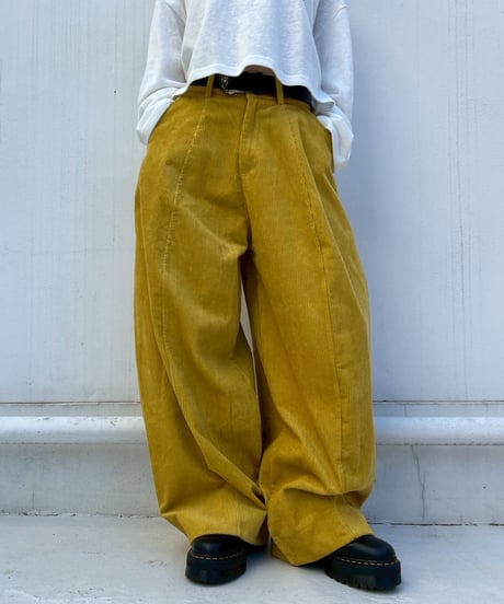 Volume Curve-pt Corduroy'Belt Set'#800959