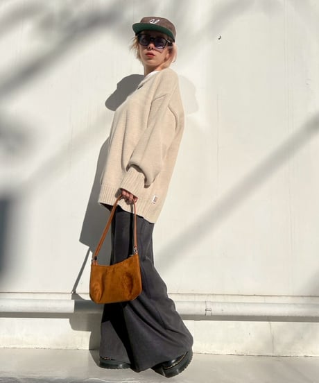 Wide Slacks'With Belt'#6611859