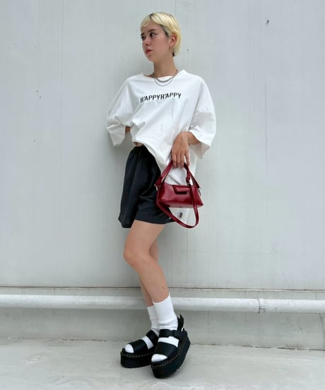 Wide Tee'Embroidery Logo'#812