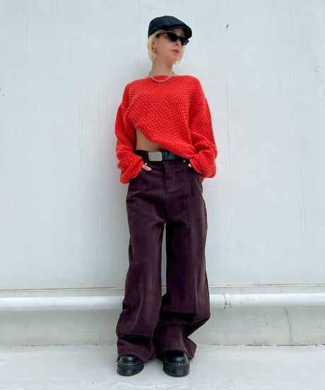 【¥7,400→¥6,300】Boat Neck Pullover'Kagibari'#5827