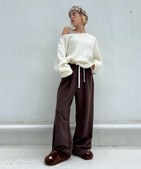 【¥7,400→¥6,300】Boat Neck Pullover'Kagibari'#5827