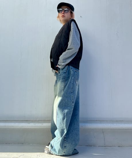 Barrel Denim'2way Silhouette'#6811659
