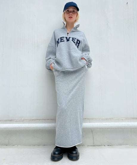 【¥5,900→¥3,800】Sweat Tight Skirt'Slit' #606