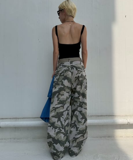 Wide Pants'Camouflage'#10105