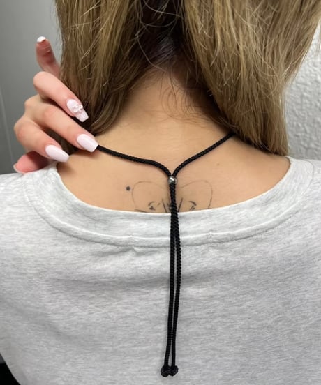 Heart Choker'Silver'#2405