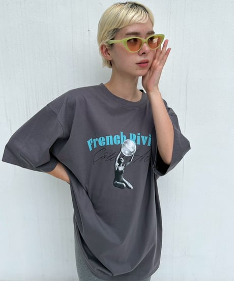 Wide Color Tee'Riviera'#88651