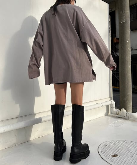 Long Sleeve Tee’Side Slit’#1800