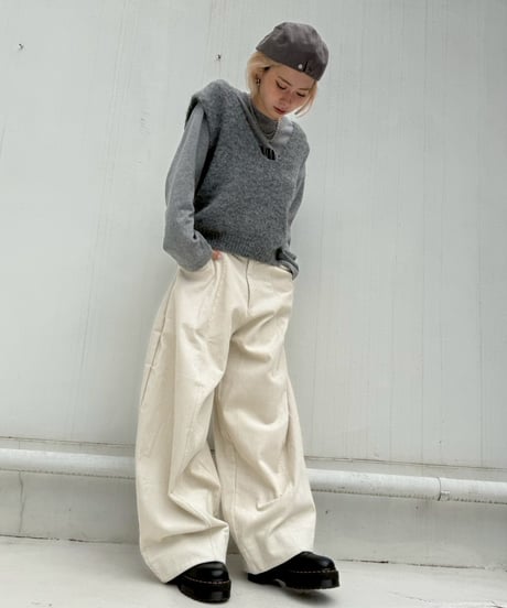 Knit Vest'Fluffy'#81656