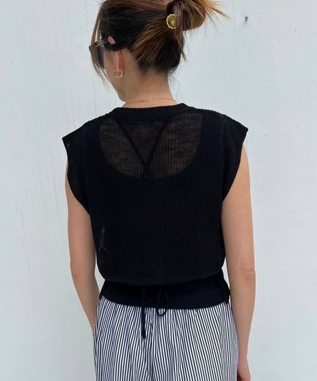 Knit Tank-top'Airy'#2011
