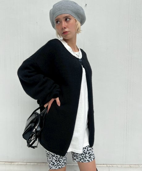 Wide Cardigan'Volume Sleeve'#9298