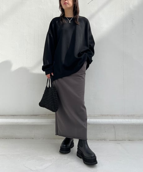 【¥5,900→¥3,800】Sweat Tight Skirt'Slit' #606